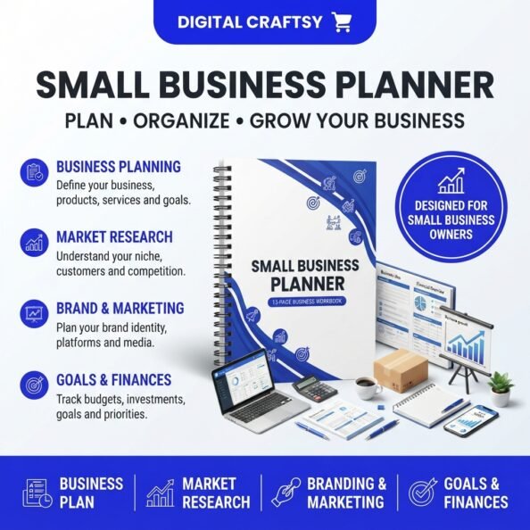 Small Business Planner Workbook
