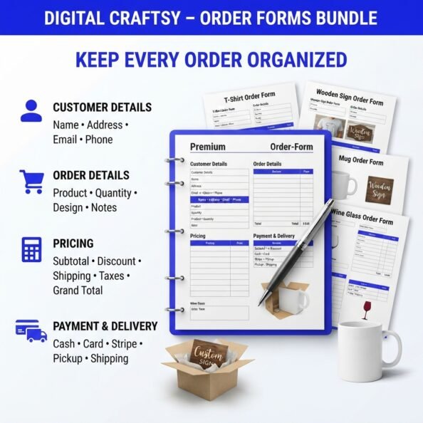 Order Forms Bundle for Small Businesses - Image 3